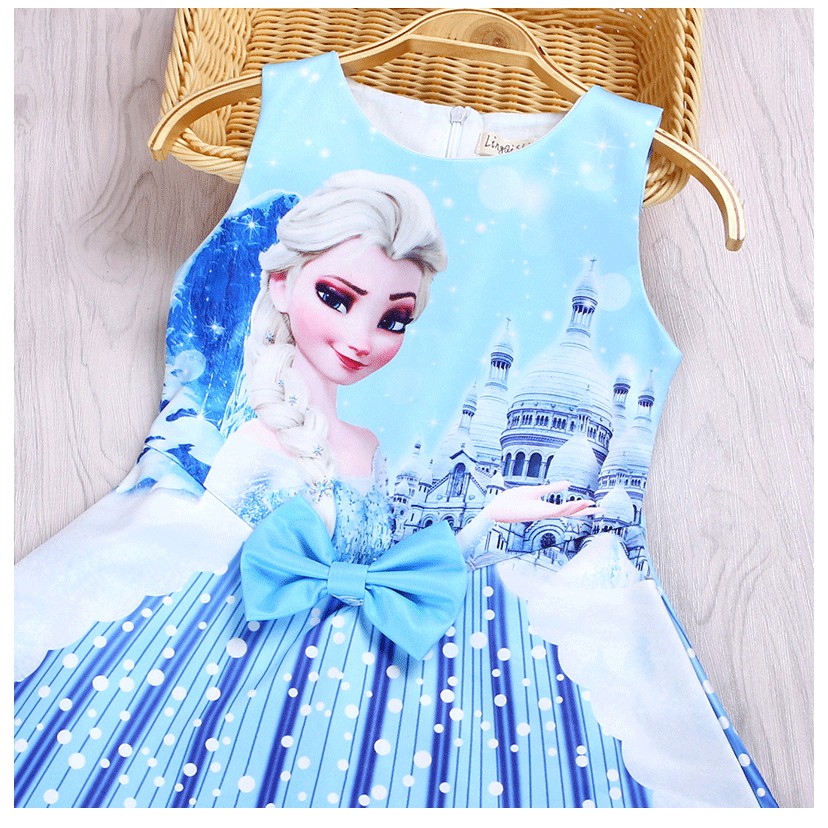 Đầm nữ hoàng băng giá Elsa Frozen 2 Elsa Vest