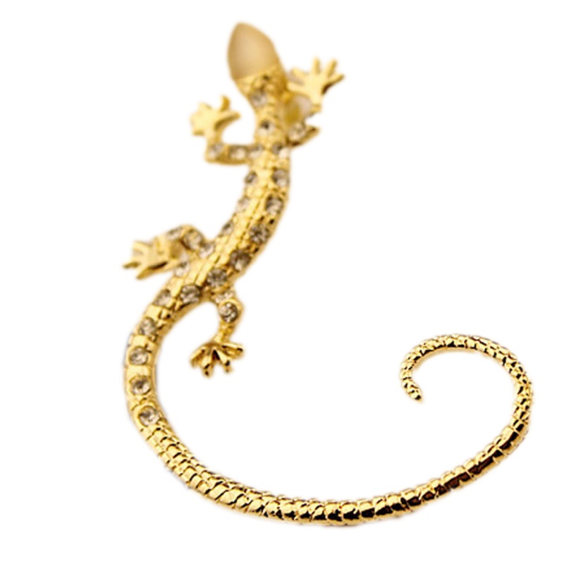 Khuyên Kẹp Vành Tai Không Cần Bấm Lỗ Đính Đá Cho Nữ