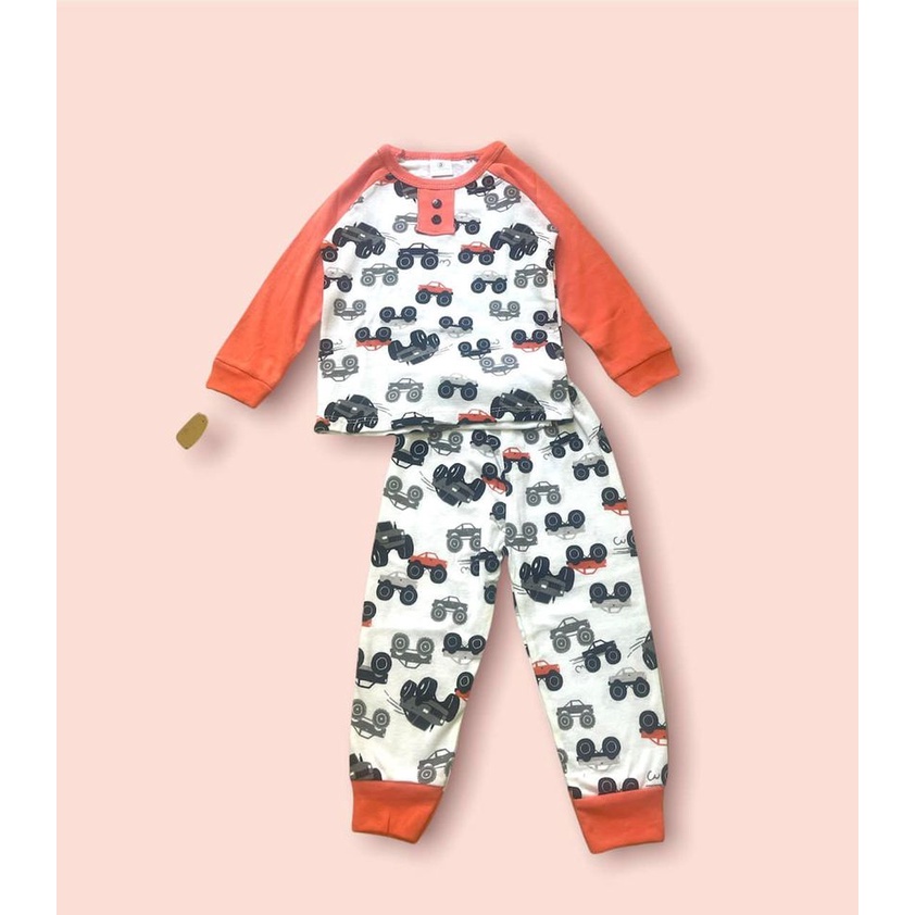 Bộ Borip thu đông cho bé - Chất liệu bozip 100% cotton cho bé trai từ 8-25 kg - Milkqate