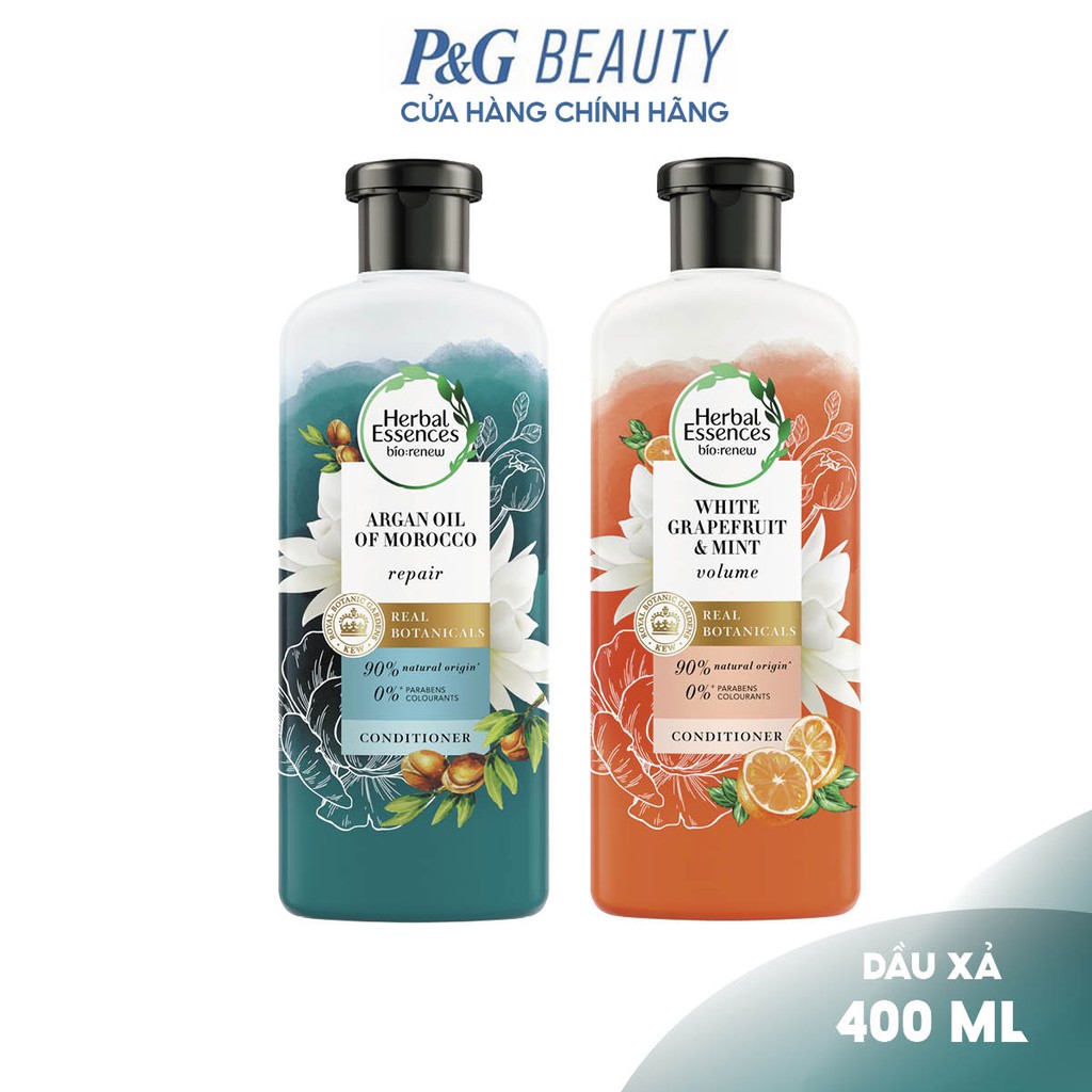 Dầu Xả Herbal Essences 400ml:Bưởi & Bạc Hà