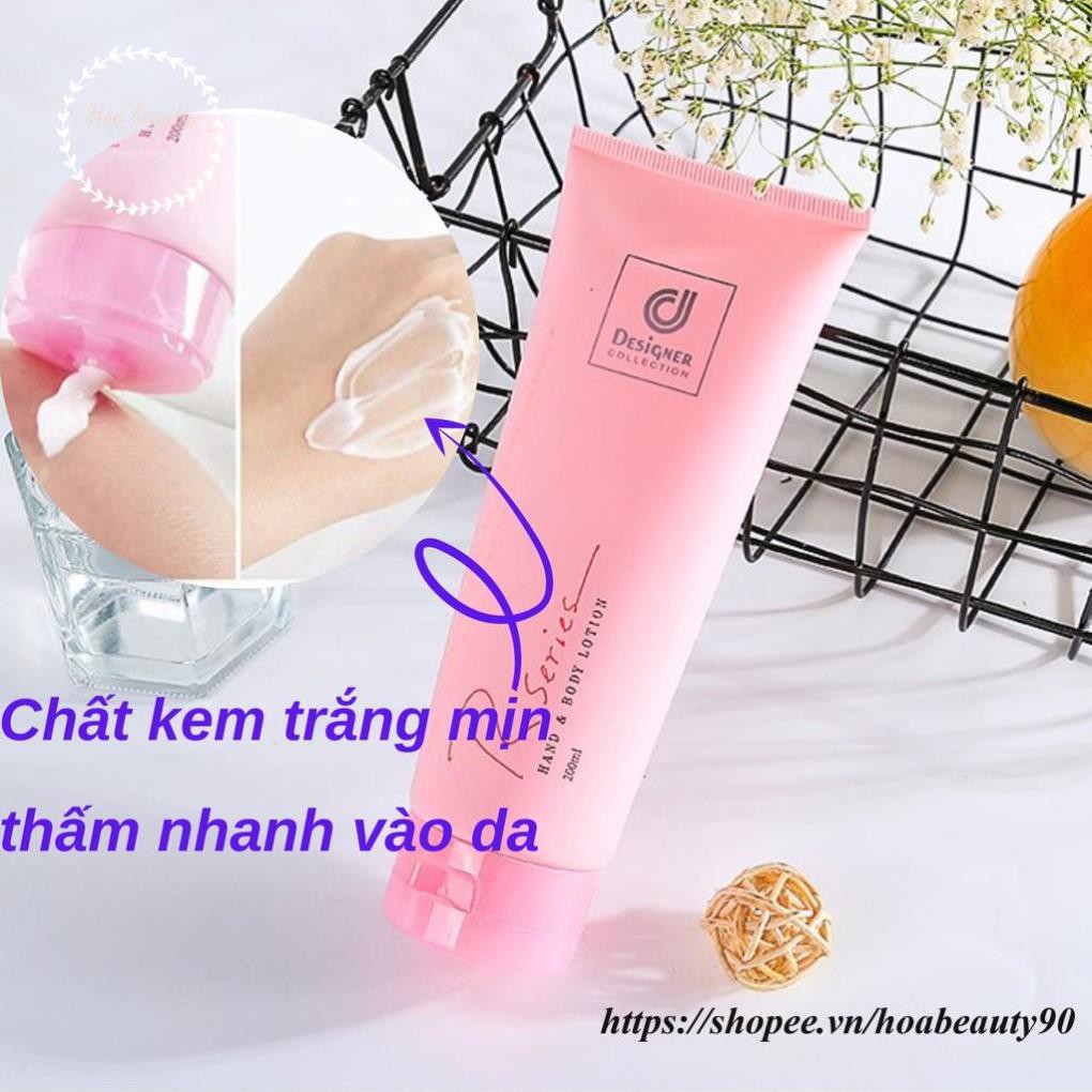 Dưỡng thể hương nước hoa Designer Collection R-Series Hand and Body lotion 200ml