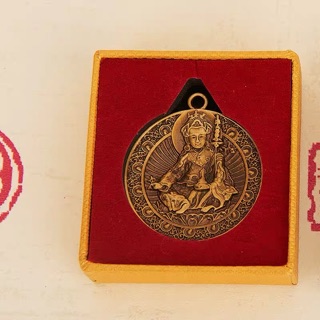 MẶT ĐEO LIÊN HOA SANH ĐỒNG 3.5CM