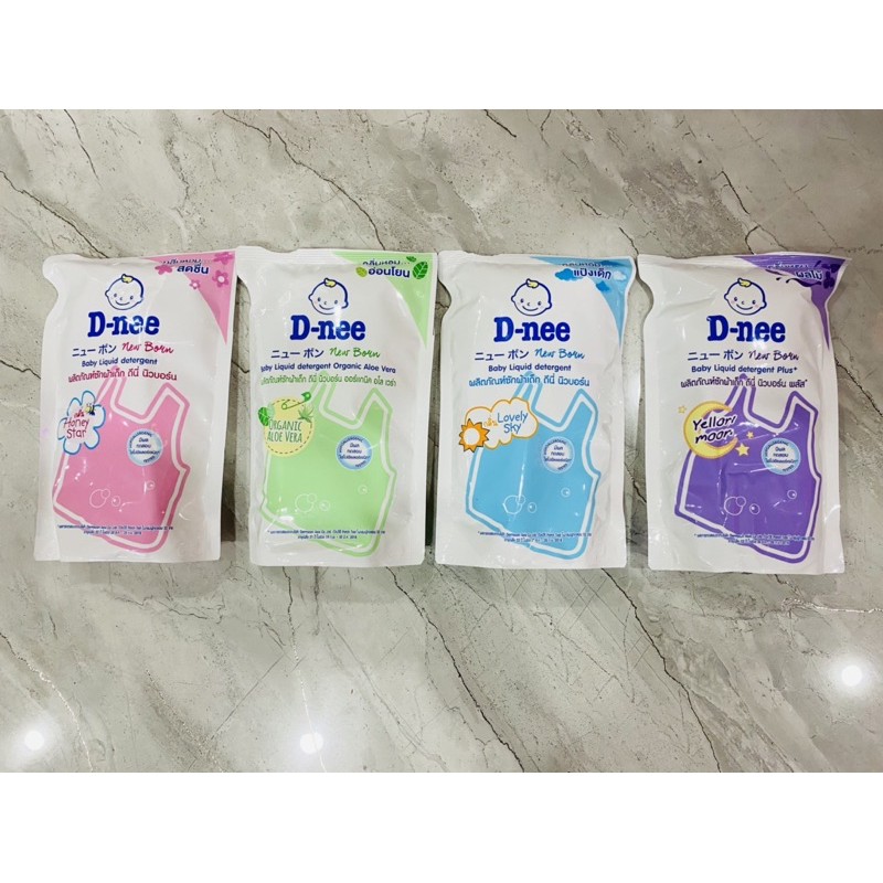 Nước Giặt Quần Áo Em Bé Dnee 600ml Chính Hãng Nội Địa Thái Lan