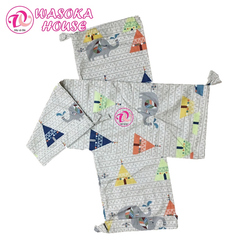 Vỏ gối ôm trẻ em kích thước 70cm, vải cotton satin hàn quốc đẹp, mềm mại, thoáng mát, nhiều họa tiết đáng yêu