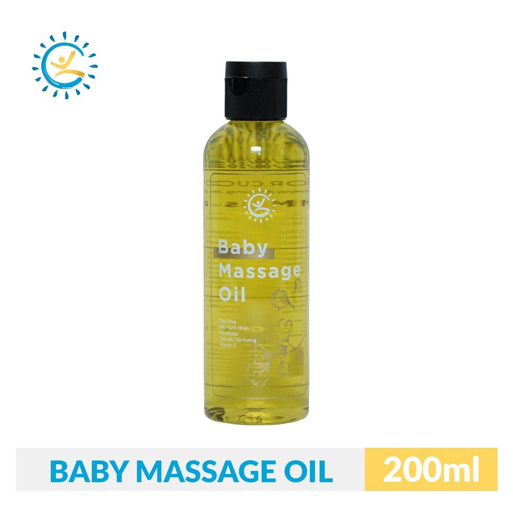 Dầu Massage Baby Cửa Sổ Vàng Dưỡng Da, Làm Ẩm Da, Mềm Da, Mang Lại Mùi Thơm Dễ Chịu