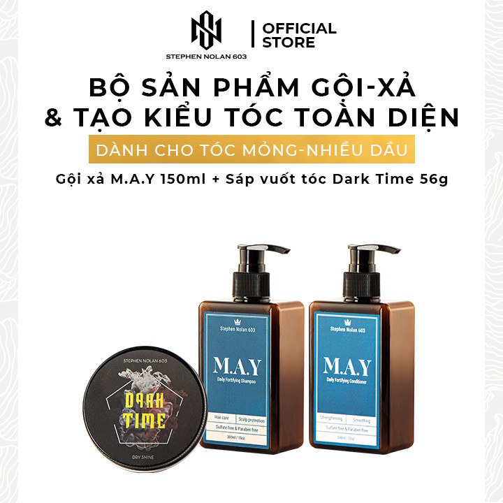 Bộ Sản Phẩm Gội - Xả & Tạo Kiểu Tóc Toàn Diện (Dành cho tóc mỏng-nhiều dầu)