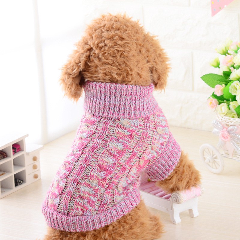 Áo len giữ ấm một size dành áo cho thú cưng