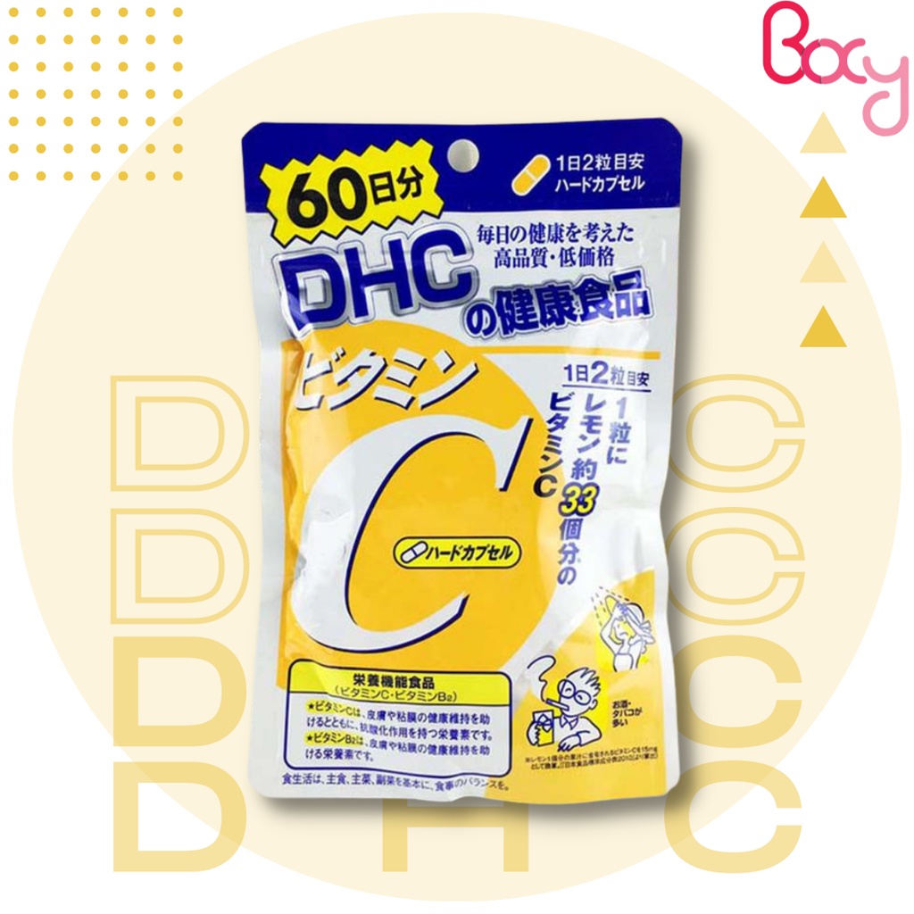 Viên uống DHC bổ sung Vitamin C Nhật 60 Ngày
