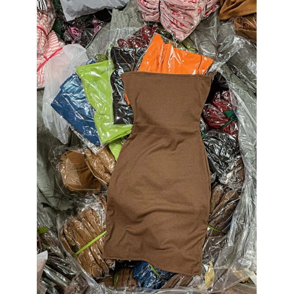 Váy body 2 dây chất đẹp ( hình thật tự chụp )