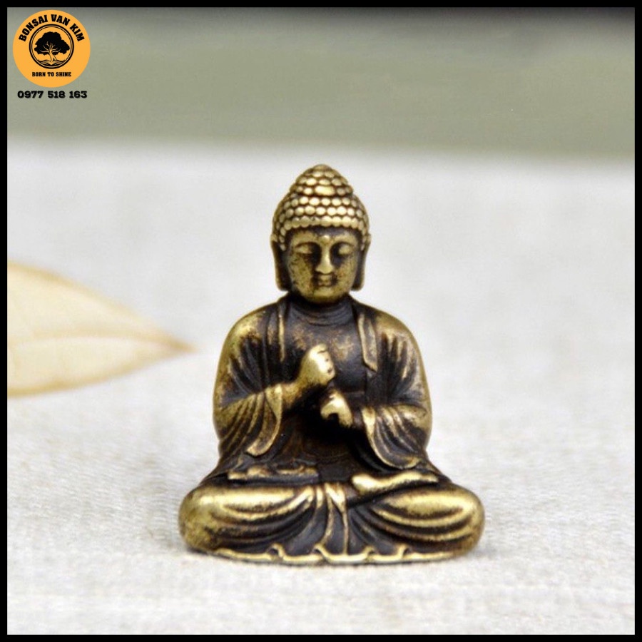 Tượng phật trang trí tiểu cảnh; tượng phật bằng đồng; tượng đồng mini; tượng phật bằng đồng mini