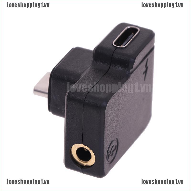 Đầu chuyển đổi kép 3.5mm/USB-C CYNOVA chuyên dụng cho camera DJI OSMO Action | BigBuy360 - bigbuy360.vn