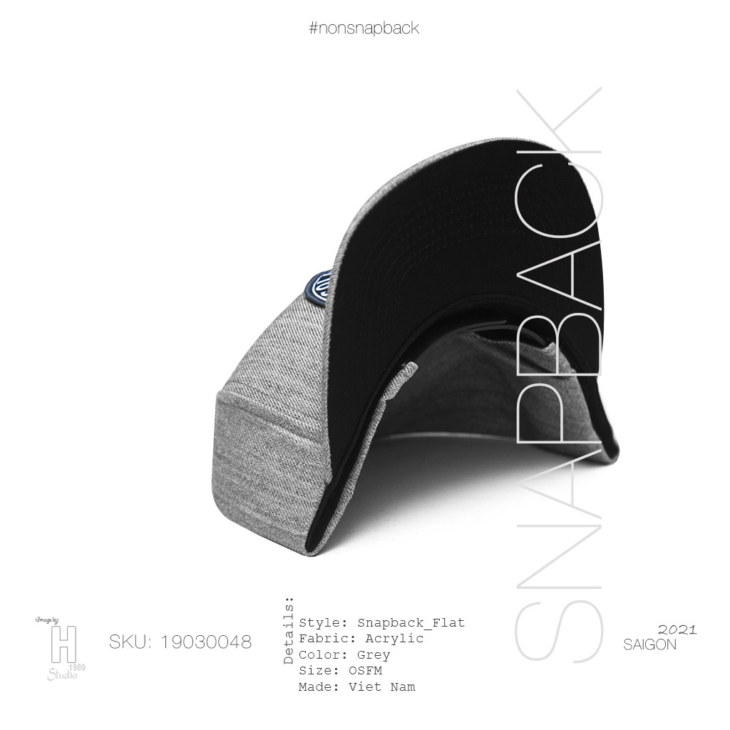 Mũ snapback thời trang nam màu xám cao cấp logo columbia màu xanh hàng chất lượng tiêu chuẩn xuất khẩu