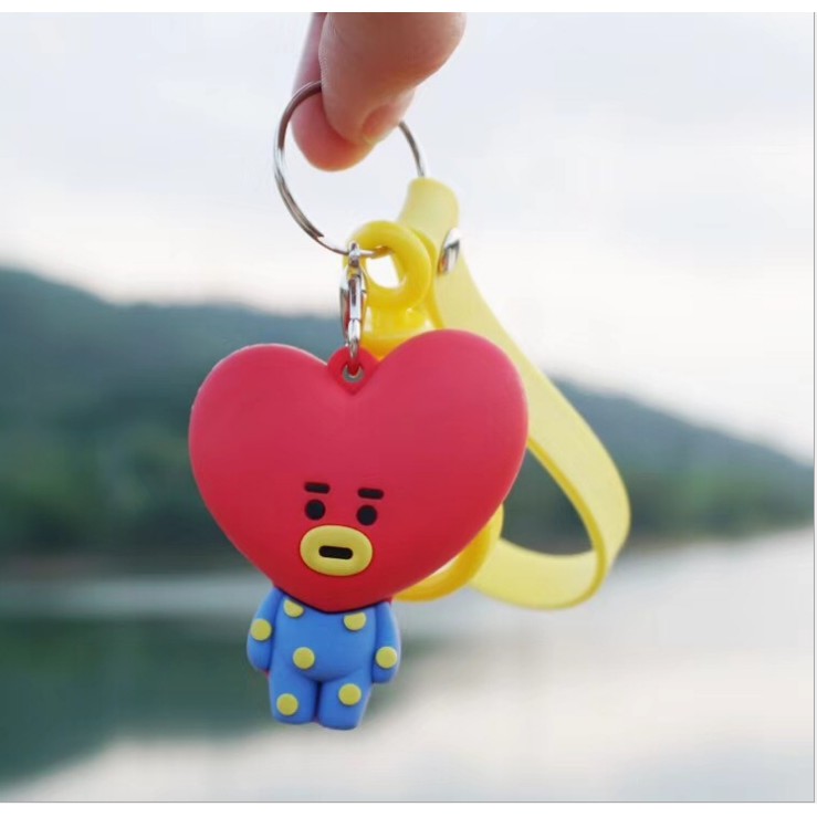 Móc khoá cao su BTS