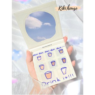 Bảng mắt 8 màu DIKALU trà sữa Milk Tea Palette