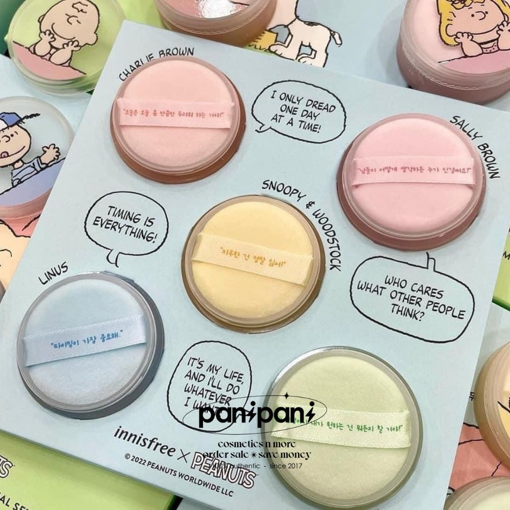 [100% AUTH] Phấn Phủ Bột Kiềm Dầu Innisfee x Dinotaeng No Sebum Mineral Powder