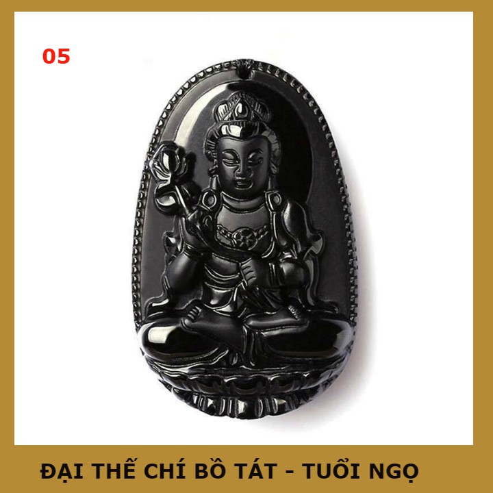 DÂY CHUYỀN MẶT PHẬT BẢN MỆNH ĐẠI THẾ CHÍ BỒ TÁT-TUỔI NGỌ
