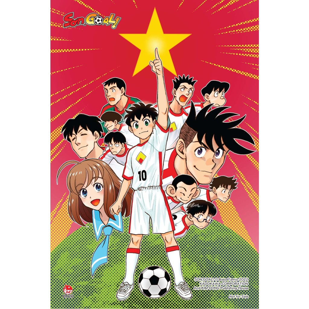Truyện tranh Sơn Goal! - Tập 1 - Tặng Kèm OBI + Bìa Bonus + Postcard Độc Quyền