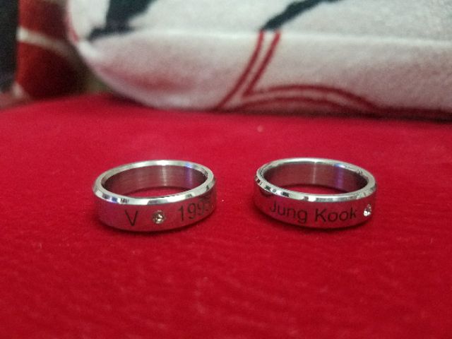Nhẫn inox BTS