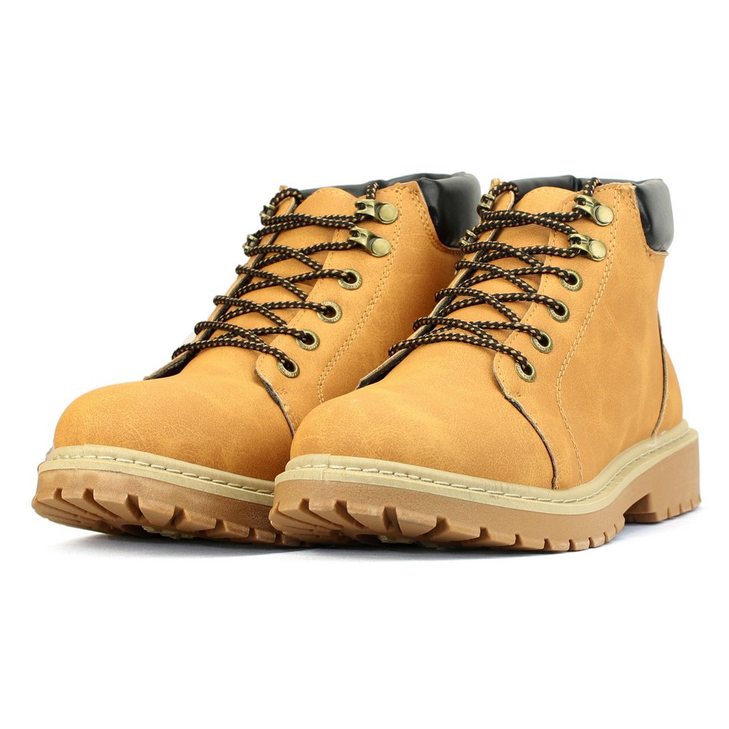 Giày Boots Da Cực Chất BCC004 Cổ Cao - Nâu | BigBuy360 - bigbuy360.vn