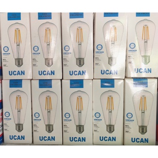 Bóng Đèn Led Dây Tóc Edison ST64 đui e27