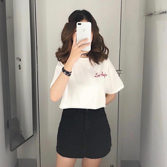 Chân váy bò tingoan TRAPPIE SKIRT/BL | BigBuy360 - bigbuy360.vn