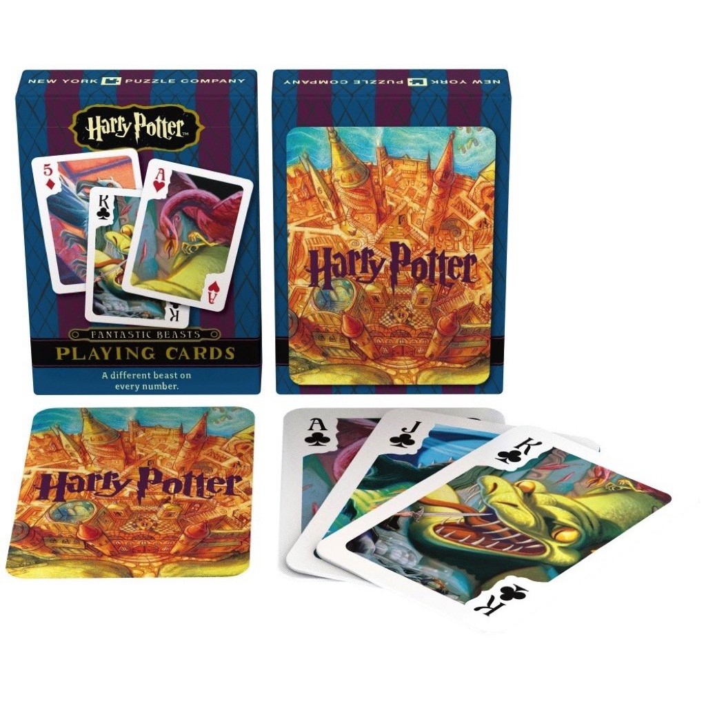 (Có sẵn) Bộ bài tây Series phim Harry Potter, New York Puzzle  Company