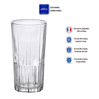 Bộ 6 ly cao d1084a duralex - jazz trong clear 300ml thủy tinh cường cao cấp pháp