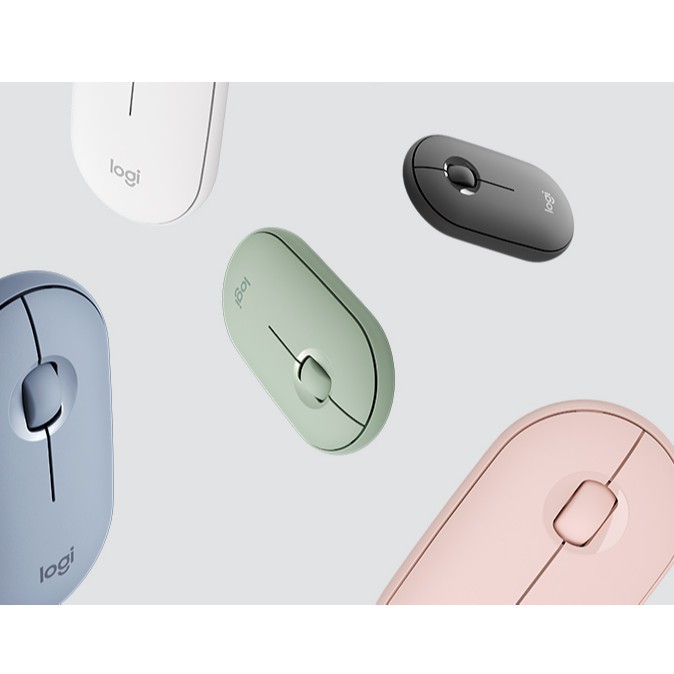 Chuột Bluetooth không dây Logitech Pebble M350 nhỏ và yên tĩnh | BigBuy360 - bigbuy360.vn