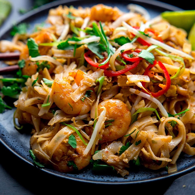 Sốt Gia vị Pad Thai hoàn chỉnh Thái Lan siêu ngon hiệu Kanokwan 50g เครื่องปรุงผัดไทย
