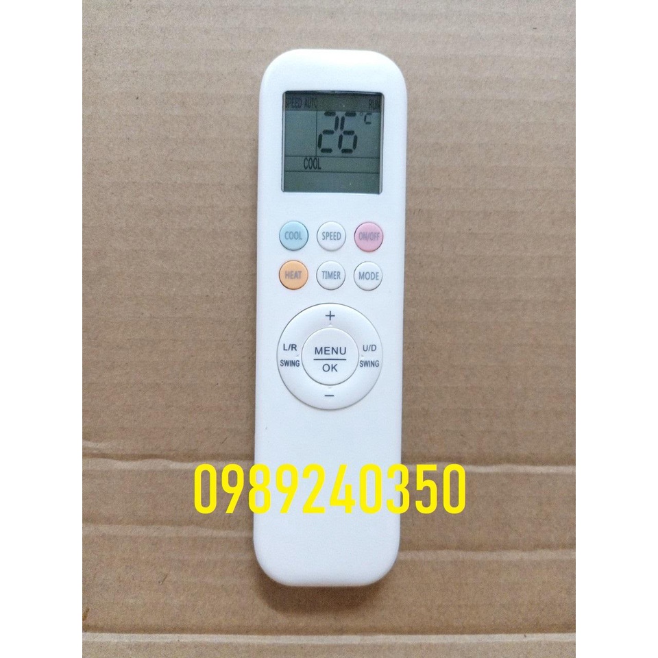 Remote điều khiển điều hòa Casper 1 chiều, 2 chiều