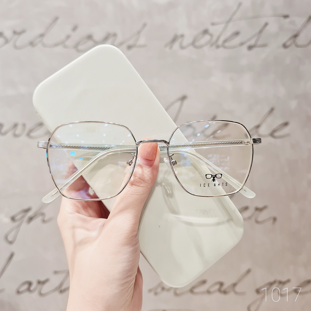Gọng Kính Cận Kim Loại 1017 - Gọng Kính Mắt Kim Loại Thời Trang Hàn Quốc Lilyeyewear | BigBuy360 - bigbuy360.vn