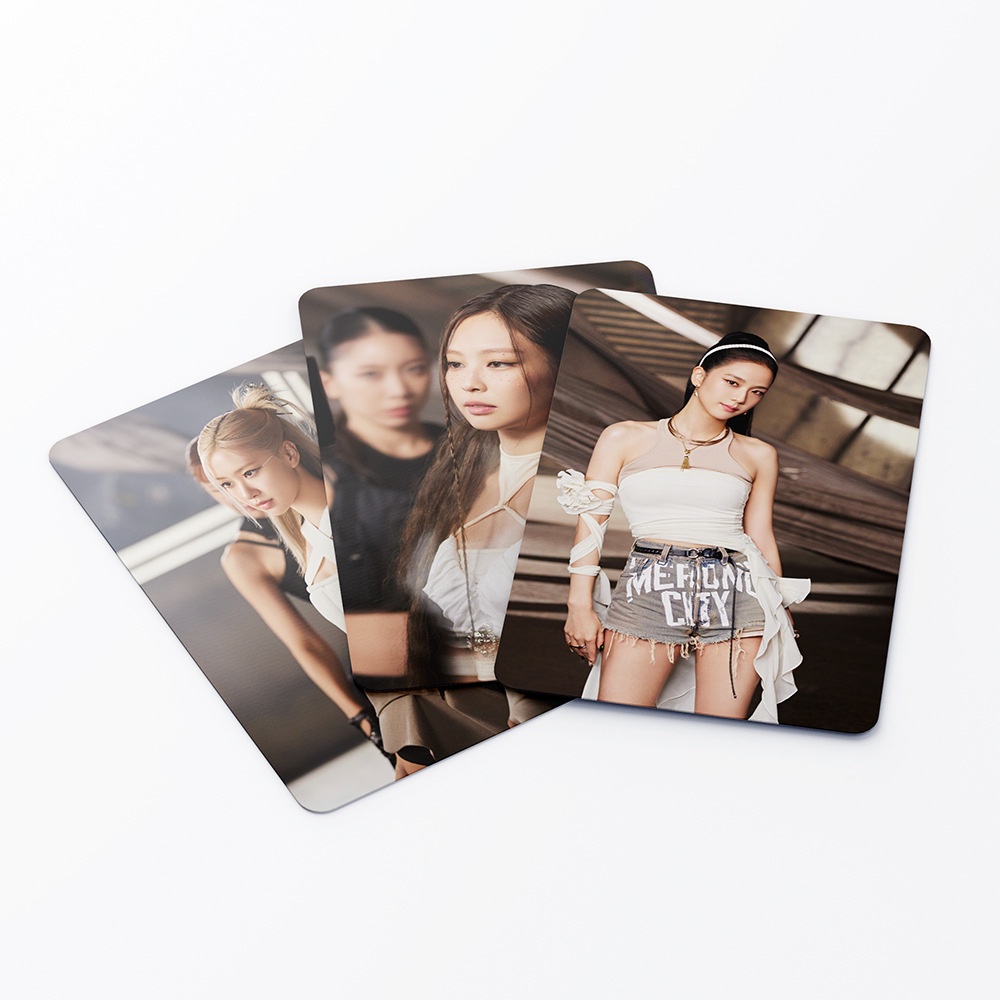 Set 55 Tấm Thẻ Ảnh Lomo Các Thành Viên Nhóm Nhạc Kpop LISA ROSE JENNIE JISOO