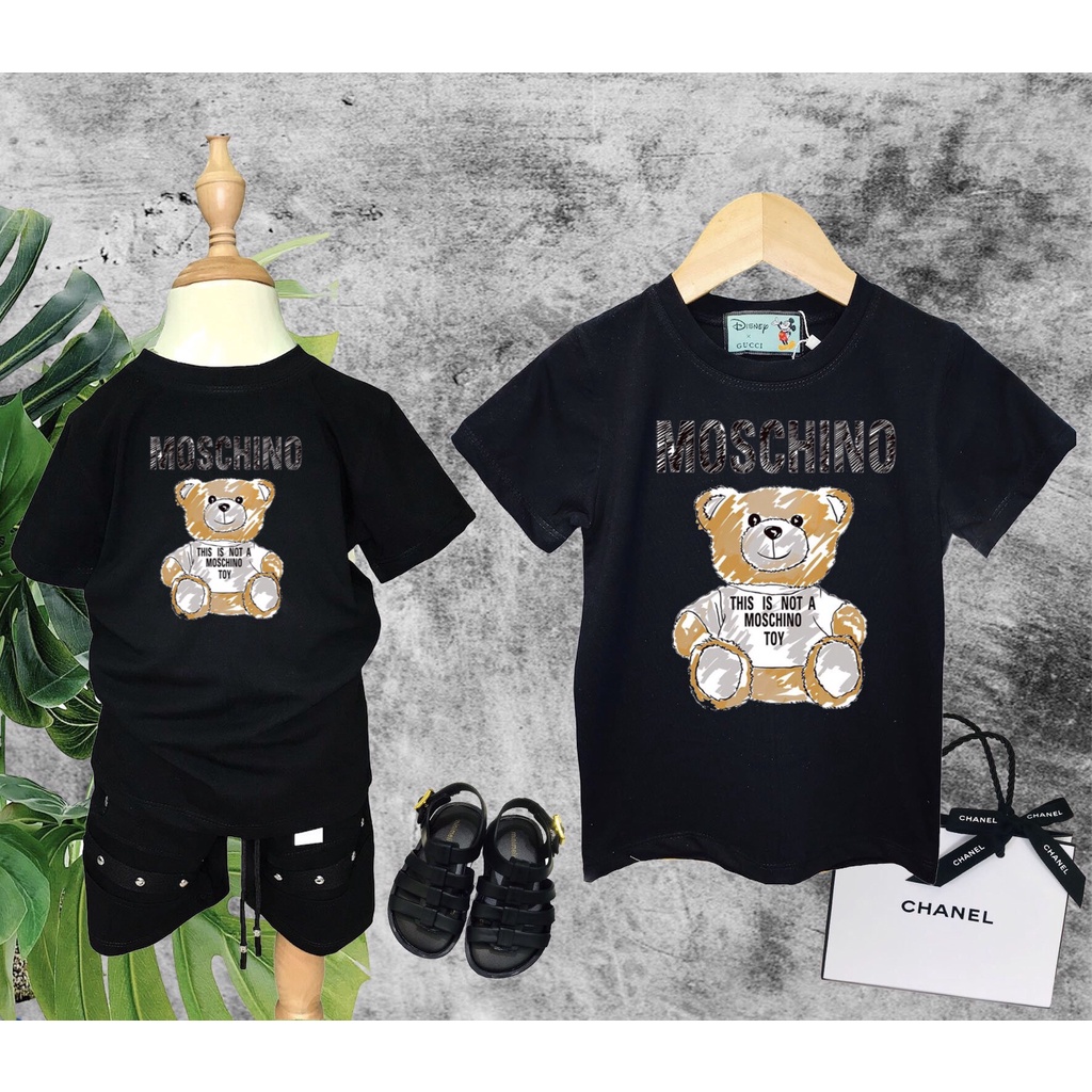 Áo phông gia đình MOSCHINO hothit 2021