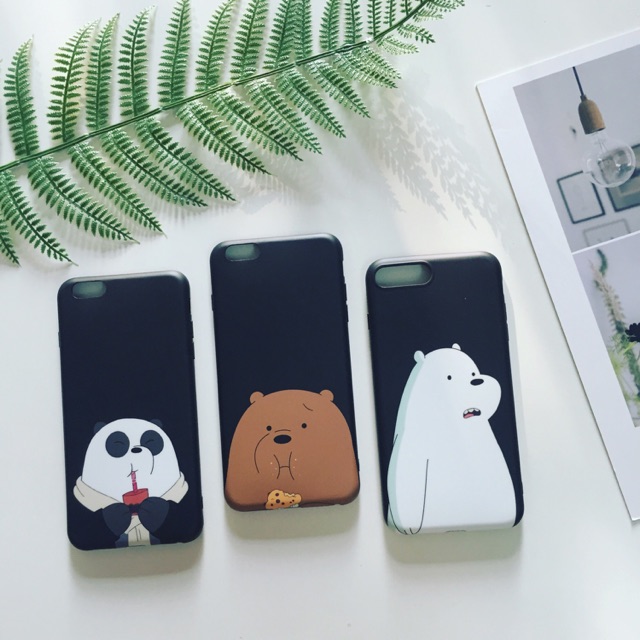 Ốp điện thoại WE BARE BEARS