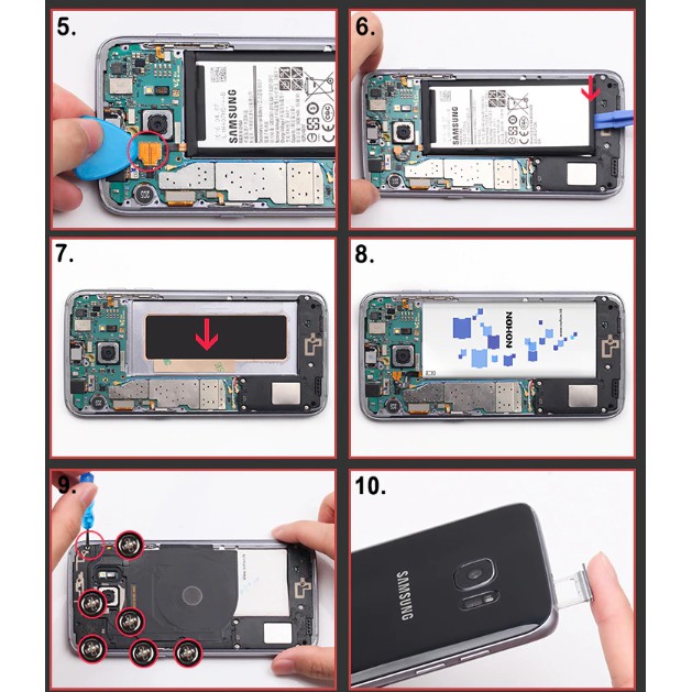 Pin nohon dành cho samsung galaxy S7, S7 edge , S8