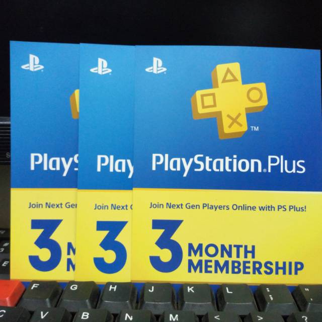 Playstation Ốp Điện Thoại Họa Tiết Game Playstation Plus 3 Tháng Psn + 3mth Reg 3 Độc Đáo