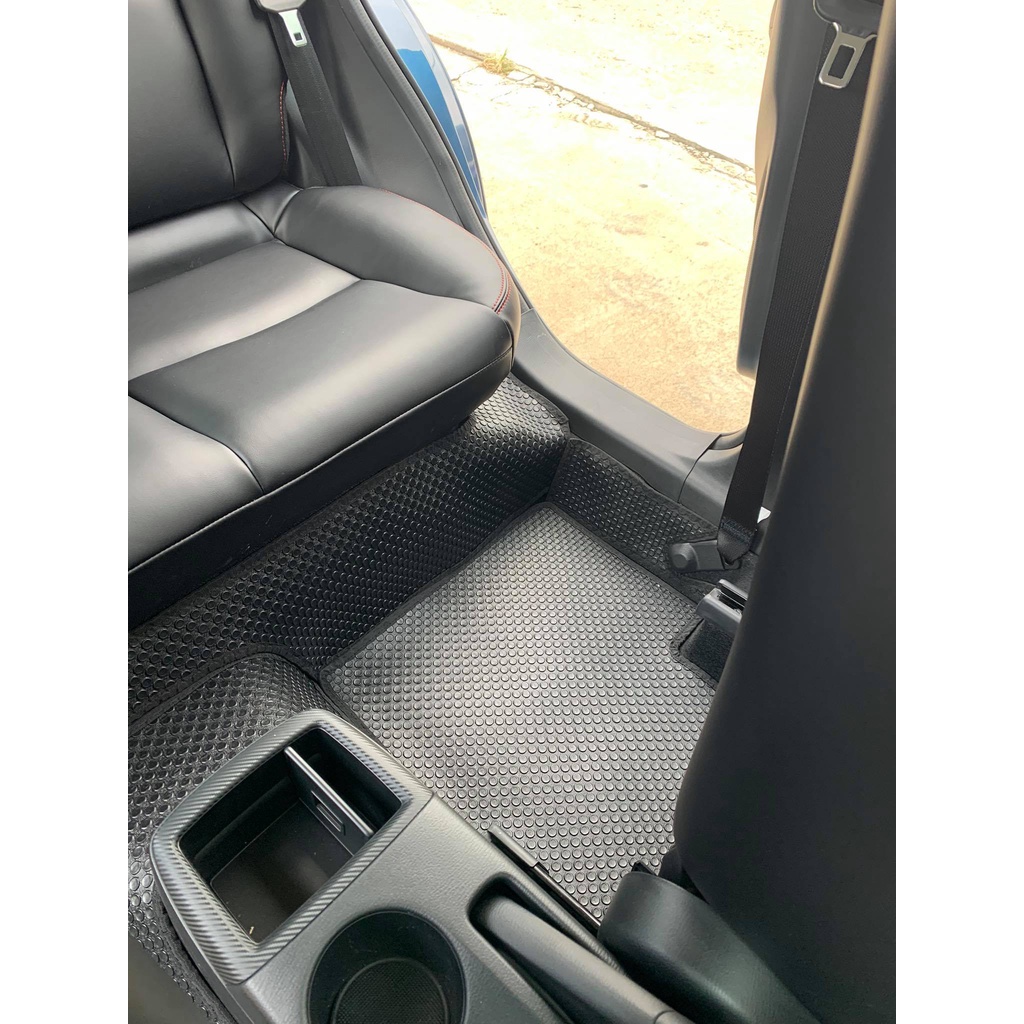 Thảm Lót Sàn Ô Tô KATA Cao Cấp Cho Xe Mazda 2  - Không mùi, Không ẩm mốc, Dễ dàng vệ sinh