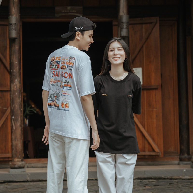 Áo Thun Local Brand Teeworld Saigonese - Cô Ba Sài Gòn T-shirt Season 2 Nam Nữ Unisex | BigBuy360 - bigbuy360.vn