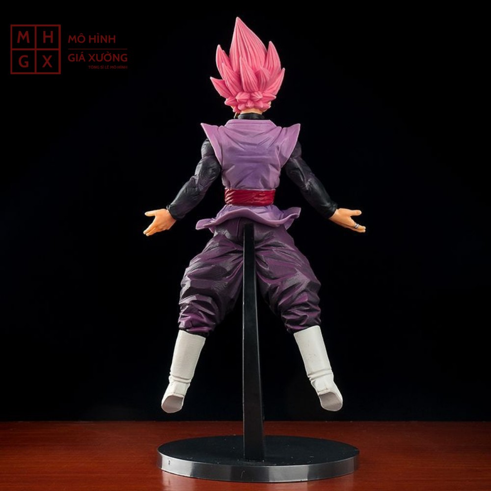 Mô hình Dragon Ball SonGoku Black super saiyan rose kiêu ngạo cao 25cm - figure mô hình 7 viên ngọc rông