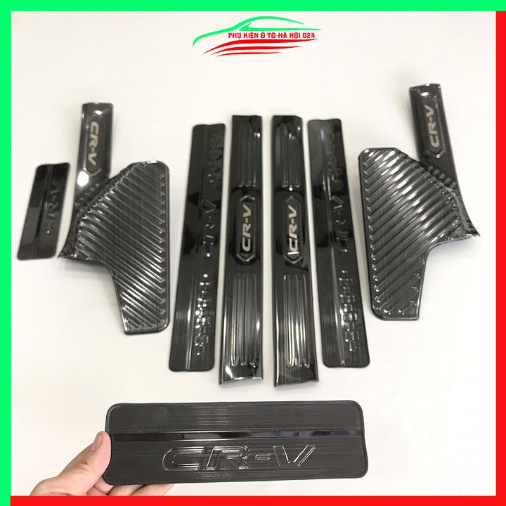Ốp bậc cửa nẹp bước chân TITAN ô tô Honda CRV 2018-2023 chống trầy bảo vệ xe