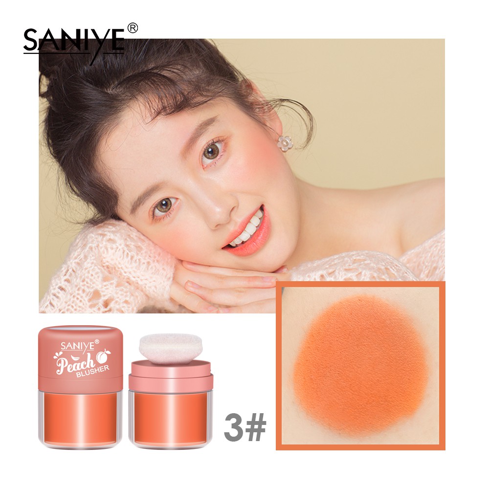 [Hàng mới về] Phấn má hồng SANIYE BL009 có 4 màu tùy chọn trang điểm tự nhiên | BigBuy360 - bigbuy360.vn