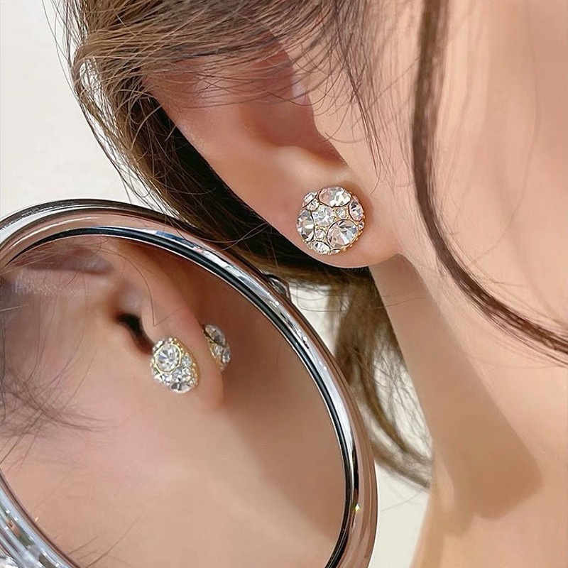Hoa tai xương Zircon lấp lánh thanh lịch dành cho nữ