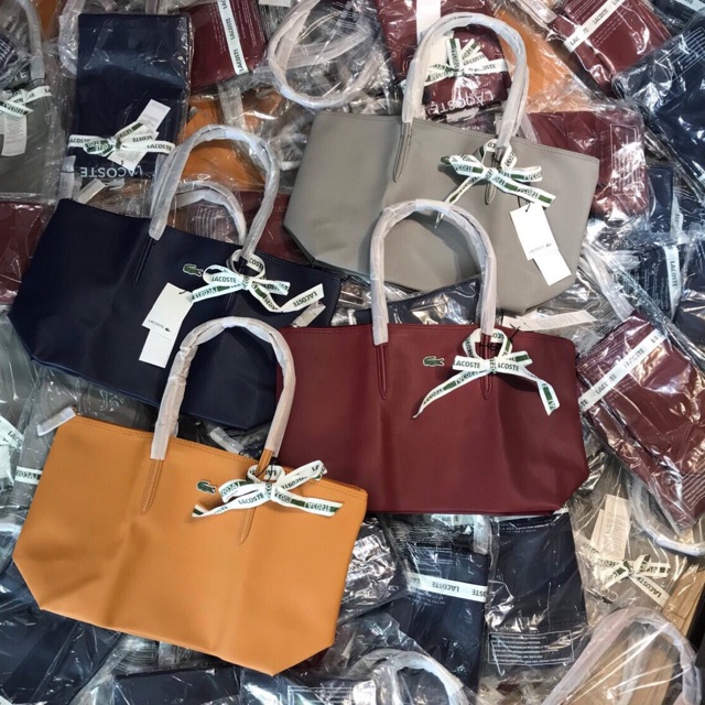 TÚI LACOSTE TOTE ( nhiều màu)