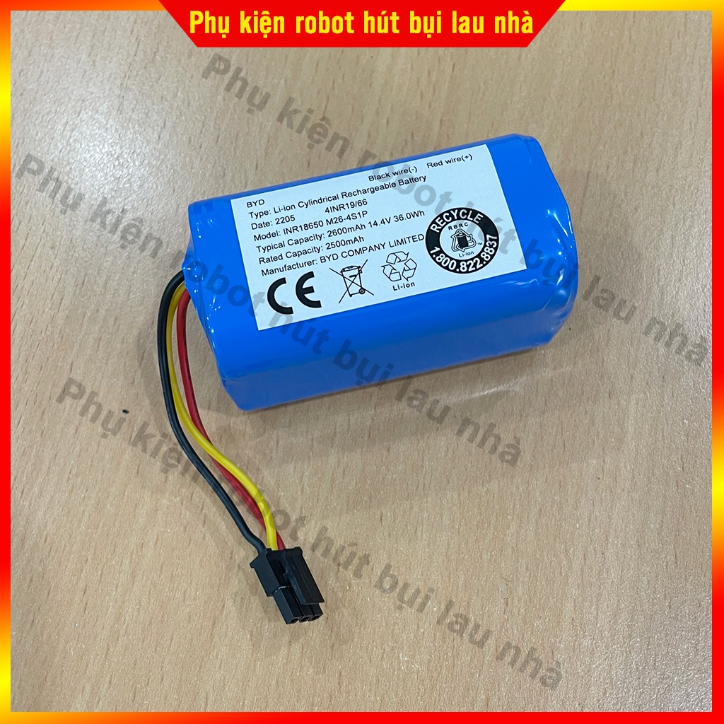 Pin robot hút bụi Haier TAB-T510S - Dung lượng 2600mAh - Bảo hành 3 tháng