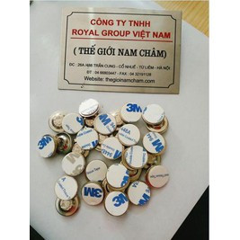 Combo 150 cái nam châm cài áo, cài huy hiệu 1 nút tròn và 30 nam châm cài áo 2 nút 35*13mm CAM KẾT HÀI LÒNG