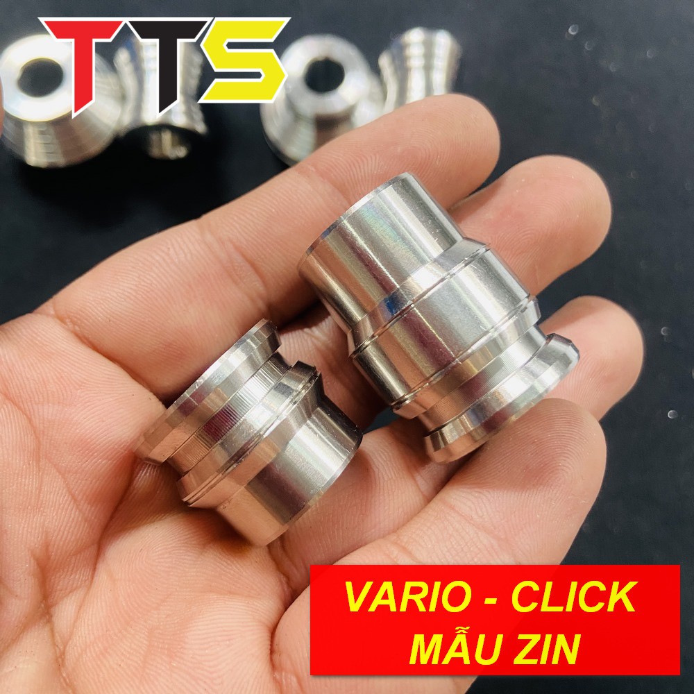 CỤC CANH BÁNH INOX ĐẶC SỬ DỤNG CHO XE VARIO, CLICK MẪU ZIN ( BAO RỈ SÉT )