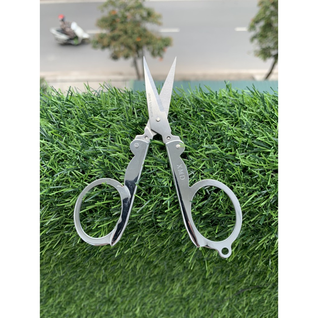 Kéo Nhỏ Cắt Dây Câu Thép Không Rỉ Gấp Gọn Kéo Cắt Chun Mini | BigBuy360 - bigbuy360.vn