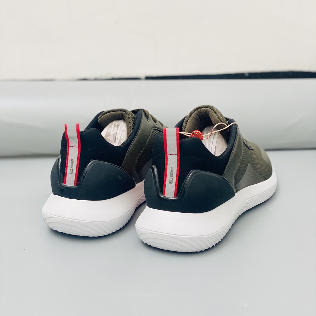 Giày thể thao nam ba ta chính hãng màu xanh rêu 3d energy