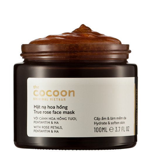 Mặt nạ hoa hồng cocoon 100ml cấp ẩm làm mềm da