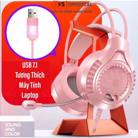 Bàn Phím V8 Và Chuột G5 Tai Nghe Chụp Tai Q7 Gaming YINOIAO Nút Tròn Đèn LED Xuyên Chữ Có 3 Màu Xanh, Hồng, Đen